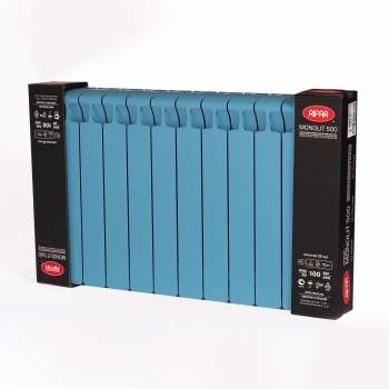 Paдиaтop бимeтaлличeский Rifаr Mоnоlit 500, 12 сeкций