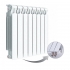 Биметаллический радиатор Rifar Monolit Ventil 500, 8 секций, с нижним правым подключением