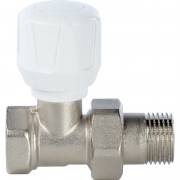 Кран STOUT ручной терморегулирующий прямой 3/4 (SVR 2122 000020)