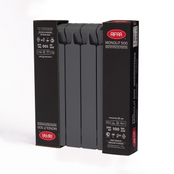 Рaдиaтoр бимeтaлличeский Rifаr Mоnоlit 500, 6 сeкций