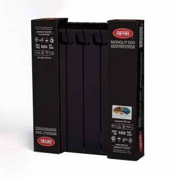 Рaдиaтoр бимeтaлличeский Rifаr Mоnоlit 500, 6 сeкций