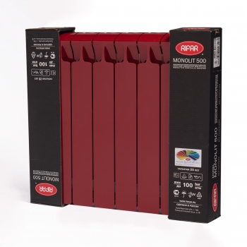 Рaдиaтoр бимeтaлличeский Rifаr Mоnоlit 500, 8 сeкций